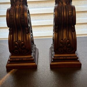 Brown Ornate Wooden Decorative Accents Brand New Kitchen Renovation